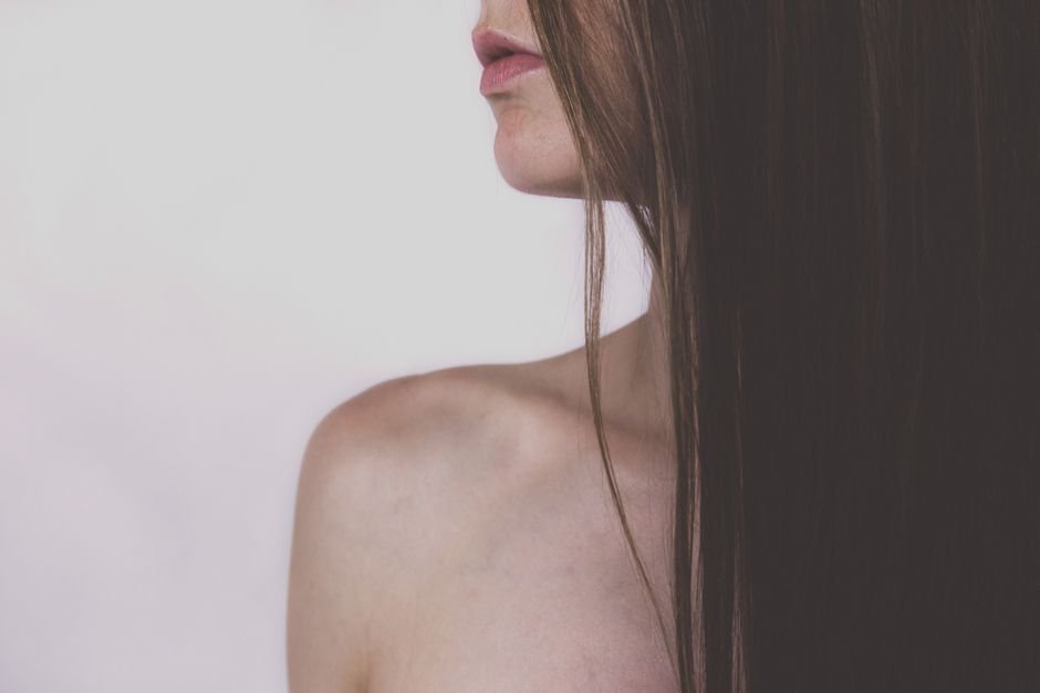 매끄러운 피부결 클로즈업 이미지