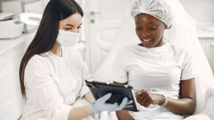 피부과 상담실 내부 모습